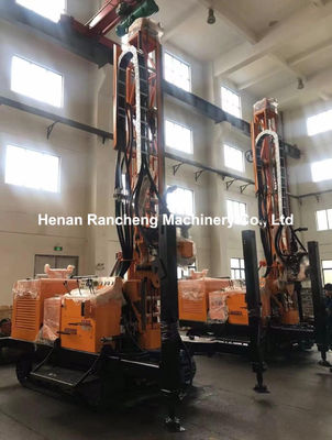 Tipo Crawler 150m Profundidad de perforación Rig de perforación de ingeniería multifuncional con motor Cummins de 125KW