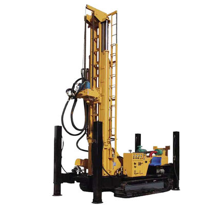 600m Profundidad 118KW Motor Yuchai Rig de perforación multifuncional con control hidráulico completo fácil y flexible