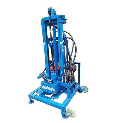 Máquina de perforación de pozos de agua portátil con motor diesel de 8 CV 100 m Profundidad 260 kg