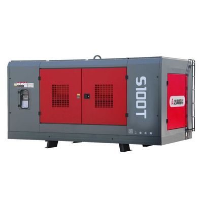 Presión de trabajo de 25 bar Compresor de aire de perforación 309KW Compresor de aire de tipo tornillo