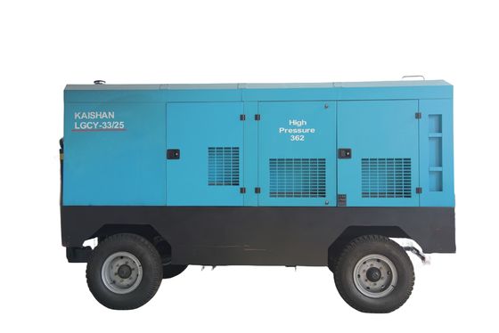 2.5Mpa Presión de trabajo 550HP Compresor de aire de perforación 33m3 / min Capacidad