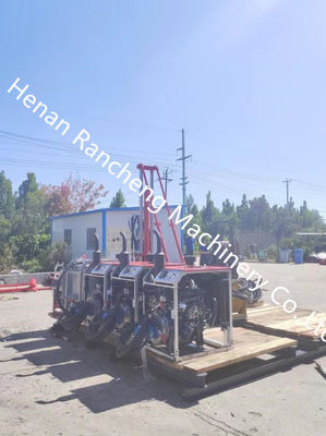 Máquina de perforación portátil de núcleo hidráulico para fácil transporte y montaje