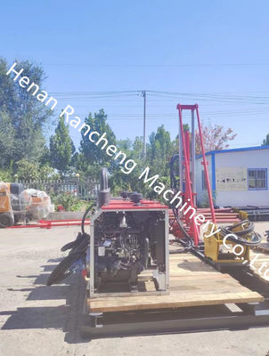Velocidad de rotación nominal del tornillo de 100-240 RPM Rig de perforación de núcleo pequeño Equipo de perforación de núcleo portátil para perforación de intensidad