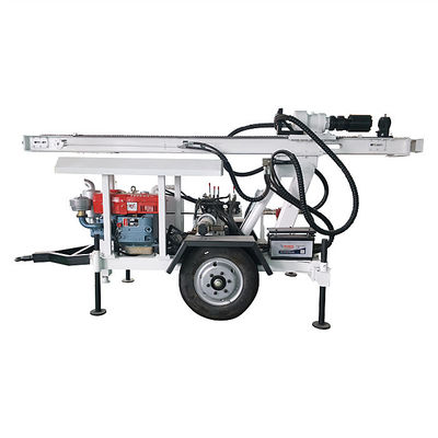 RC120W Máquina de perforación de pozos de agua pequeña Adecuada para perforación con martillo y perforación rotativa