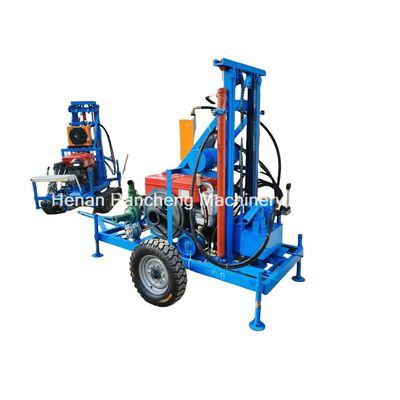 Máquina portátil de perforación de pozos de agua con profundidad de perforación de 150 m y diámetro de 450 mm