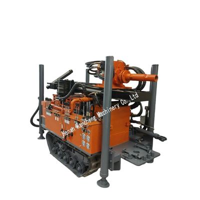 Rig de perforación de pozos de agua Mini Crawler de 180 m con motor YuChai de 77,3 kW para pozo