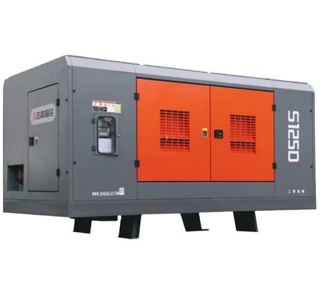 S125D Compresor de aire con motor Cummins de 410 kW para perforación de 300-400 m