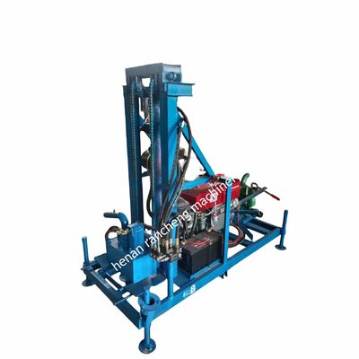 Rig de perforación de pozos de agua portátil de alto rendimiento 150 m de profundidad y 450 mm de diámetro del pozo