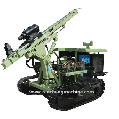 Diámetro máximo de perforación 400 mm RC130Y Micro Pilar Rig Solución de perforación versátil para pozos de agua Pilas de auger Proyectos DTH