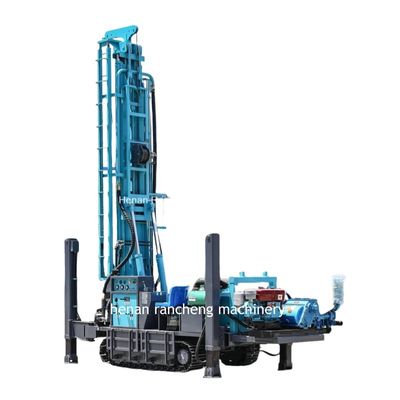 Máquina de perforación de pozos de agua hidráulica de 280 m de profundidad con diámetro de 350 mm