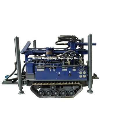 Profundidad 180m Mini Crawler Maquina de perforación de pozo con motor diesel de 77,3 kW