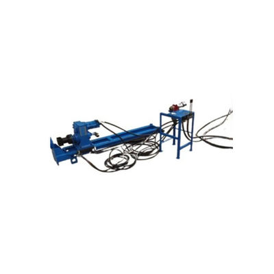 Esta plataforma de perforación hidráulica de anclaje de tipo split de 60 m con potencia de motor eléctrico de 7,5 kW