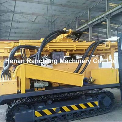 Máquina de perforación de agujeros de 800 m con rastreador hidráulico para perforación de rocas
