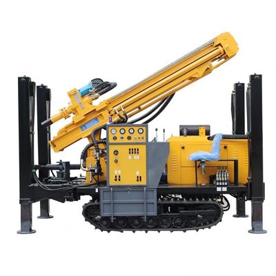 Máquina de perforación hidráulica DTH de 200 m con bomba de barro BW250