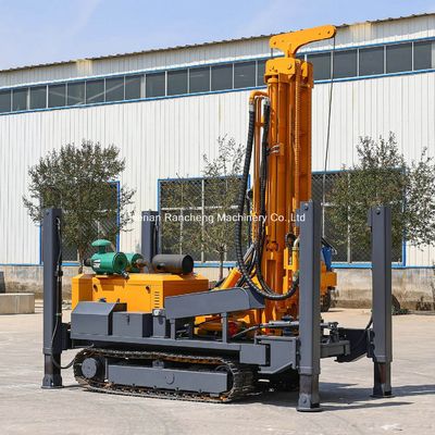 RCF300C Estación de perforación de pozos de agua de rastreo Equipada con un motor diésel Yuchai de 85 kW