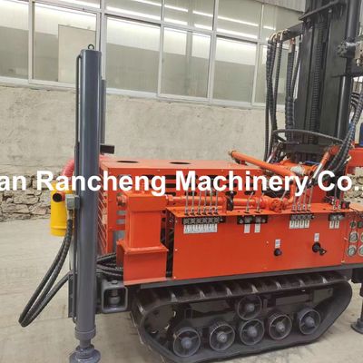 Máquina de perforación equipada con un potente motor diesel Yuchai de 77,3 kW