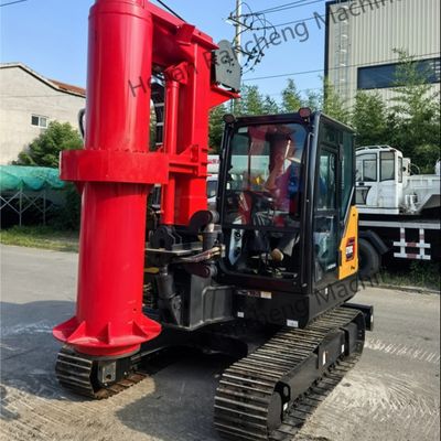 RCQ-10C Mini Hidráulico de rodadura de pilas Rig Kubota motor diesel 2000 mm ancho del chasis