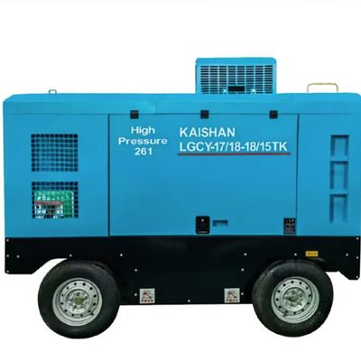 Compresor de aire de tornillo pequeño diesel KAISHAN LGCY para minería y perforación de pozos de agua