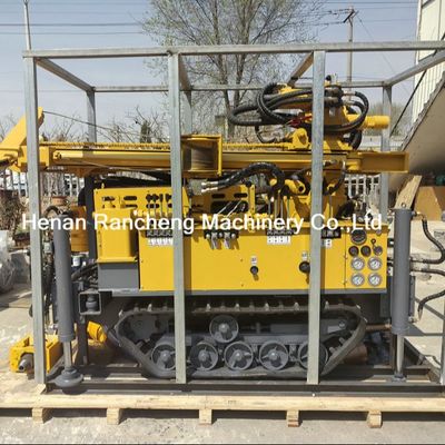 Máquina de perforación equipada con un potente motor diésel Yuchai de 77,3 kW con velocidad de rotación de 45-65 r/min