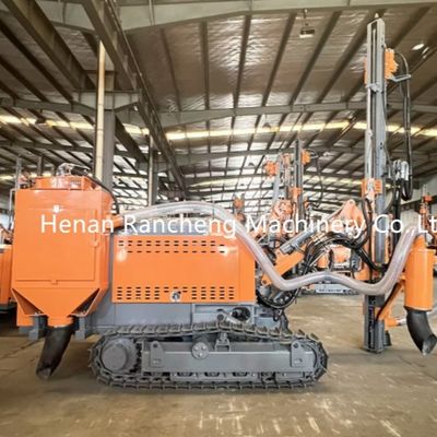 20m DTH hidráulico perforador de agujeros de explosión 162KW Yuchai 6800KG
