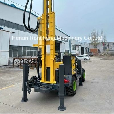 Tanto la bomba de barro DTH de perforación de aire máquina de perforación de pozo para pozos de hidrología 65KW Quanchai motor