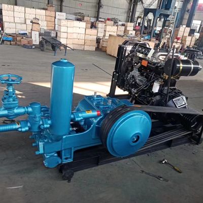 Tipo de motor diésel bomba de lodo Max 600L/Min Horizontal Tricilíndrico de doble función Penthouse Detroit bomba de pistón