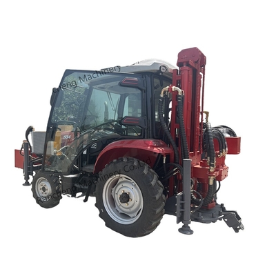 Perforadora hidráulica RCF300WT montada en tractor para pozos de agua, 100HP