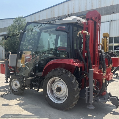Perforadora de pozos de agua montada en tractor hidráulico completo, 300 m de profundidad