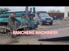 180m de profundidad de la roca RCF180C Crawler movimiento multifuncional de agua pozo de perforación Rig en stock