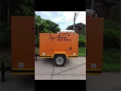 KSCY-400/14.5K Compresor de aire de tornillo portátil con motor Cummins