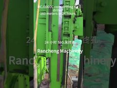 Perforadora de núcleo RCJ1000C para diamantes de mina de roca, equipo de perforación geotécnica, equipo de perforación de exploración