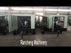 Compresor de perforación de aire de capacidad de aceite de 48L Cummins 6CTA8.3 - C260 Presión de trabajo de 17 bar